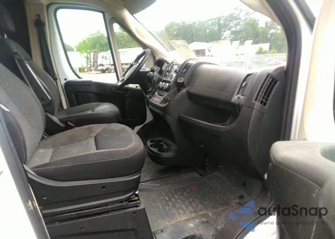 2018 Ram Promaster 2500 High Roof 159 Wb из США, поврежденный, VIN 3C6TRVDG9JE111265